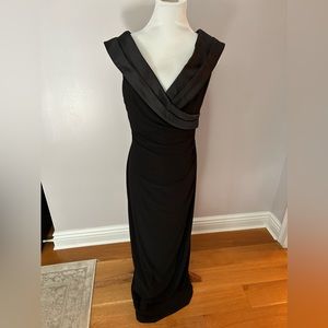 Beautiful Ralph Lauren black tie dress